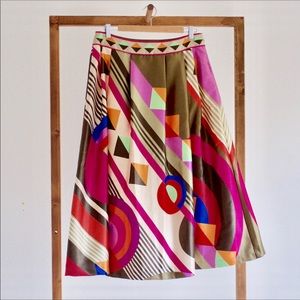 NWT Anthropologie Manish Arora Geometric Skirt